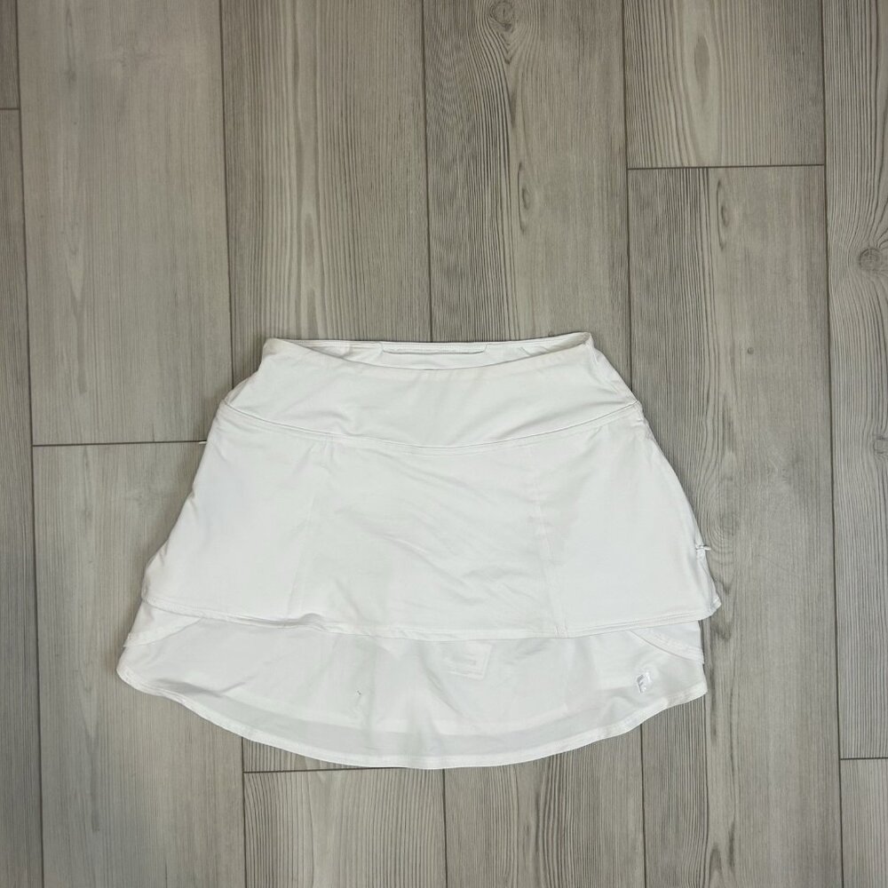NWT Footjoy FJ XS White Layered Skort Pull On Stretch‎ Golf Activewear